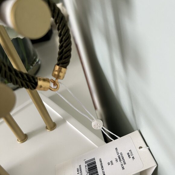 Tory Burch Shell Logo Rope Bracelet, NWT - Picture 4 of 7